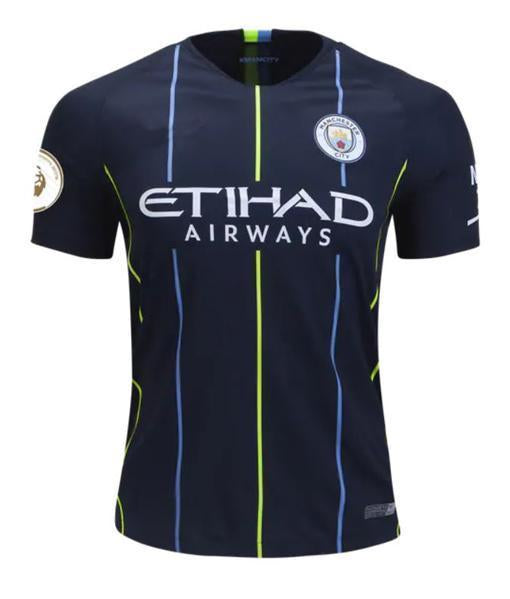 Manchester City Riyad Mahrez Away Jersey 2018/19 – Soccer Point
