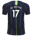 Manchester City Kevin De Bruyne Youth Away Jersey 18/19