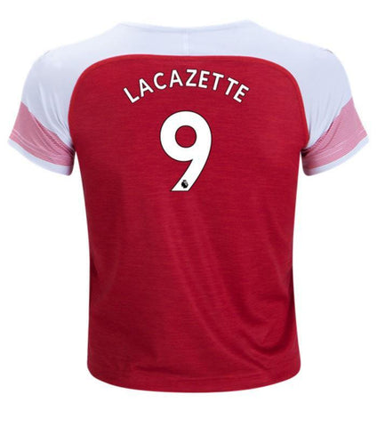 Arsenal Lacazette Youth Home Jersey 18/19