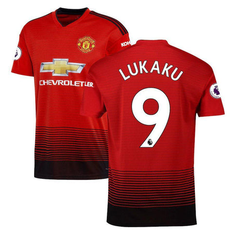 Manchester United lukaku soccer offers jersey