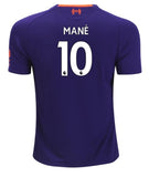 Liverpool Sadio Mane Youth Away Jersey 18/19