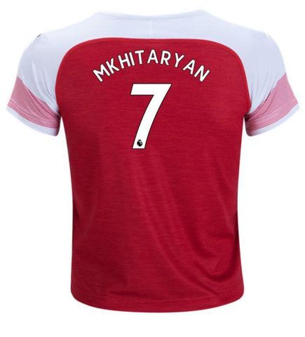 Arsenal Mkhitaryan Youth Home Jersey 18/19