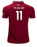 Liverpool M Salah Youth Home Jersey