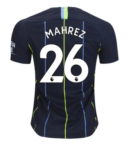 Manchester City Riyad Mahrez Away Jersey 2018/19 – Soccer Point