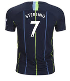 Manchester City Sterling Youth Away Jersey 18/19