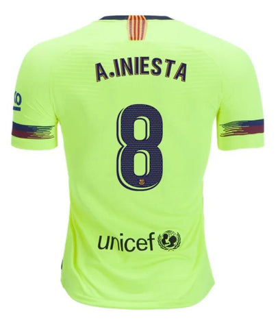 Barcelona Andres Iniesta Away Jersey 2018/19 - Fans Jersey Stop