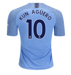 Manchester City Sergio Kun Aguero Home Jersey 2018/19 - Fans Jersey Stop