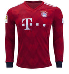 Bayern Munich Lewandowski Long Sleeve Home Jersey 2018/19