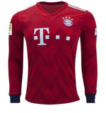 Bayern Munich Robben Long Sleeve Home Jersey 2018/19