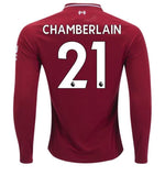 Liverpool Chamberlain Long Sleeve Home Jersey 2018/19