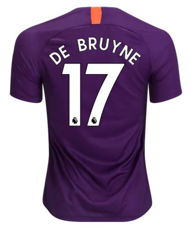 Manchester City De Bruyne Third Jersey 18/19