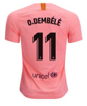 Barcelona Dembele Third Jersey 18/19