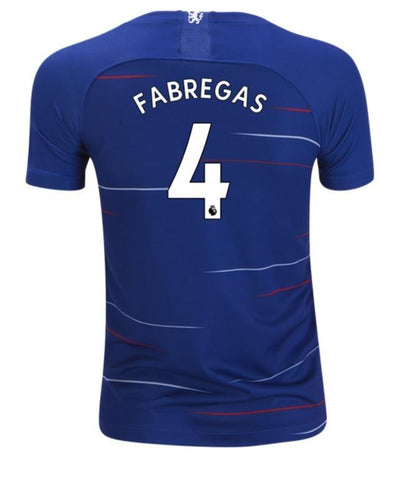 Chelsea Fabregas Youth Home Jersey 18/19