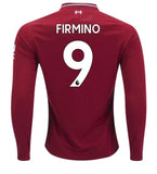 Liverpool Firmino Long Sleeve Home Jersey