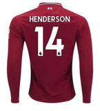 Liverpool Henderson Long Sleeve Home Jersey 2018/19