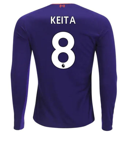 Liverpool Keita Long Sleeve Away Jersey 2018/19