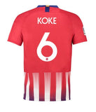 Atletico de Madrid Koke Home Jersey 2018/19