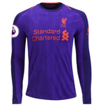 Liverpool M.Salah Long Sleeve Away Jersey 2018/19