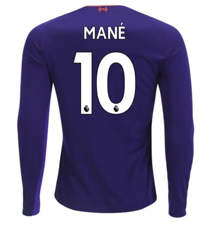 Liverpool Mane Long Sleeve Away Jersey 2018/19