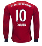 Bayern Munich Robben Long Sleeve Home Jersey 2018/19