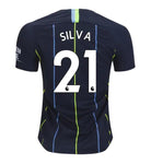 Manchester City David Silva Away Jersey 2018/19 - Fans Jersey Stop