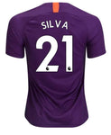 Manchester City Silva Third Jersey 18/19