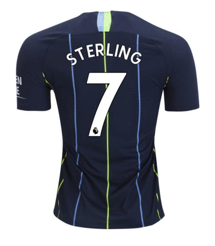 Manchester City Raheem Sterling Away Jersey 2018/19 - Fans Jersey Stop