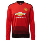 Manchester United Home Long Sleeve Jersey