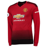 Manchester United Alexis Home Long Sleeve Jersey 2018/19