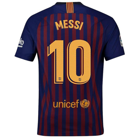 Lionel Messi Barcelona Youth Home Jersey 2018/19 - Fans Jersey Stop