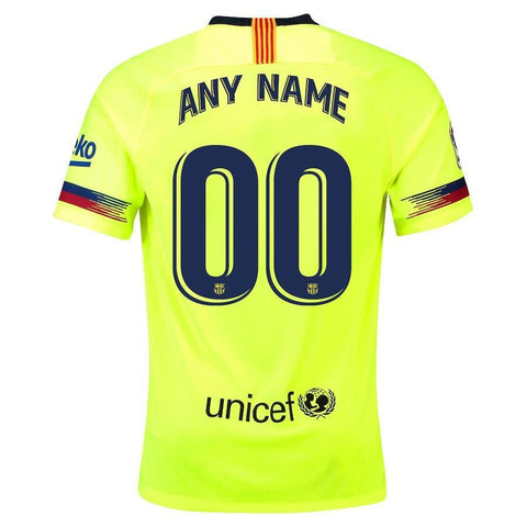 Barcelona Away Custom Jersey 18/19